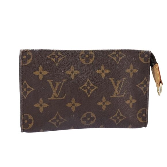 LOUIS VUITTON Monogram Bucket PM Accessory Pouch LV Auth th5367 - Picture 7 of 16
